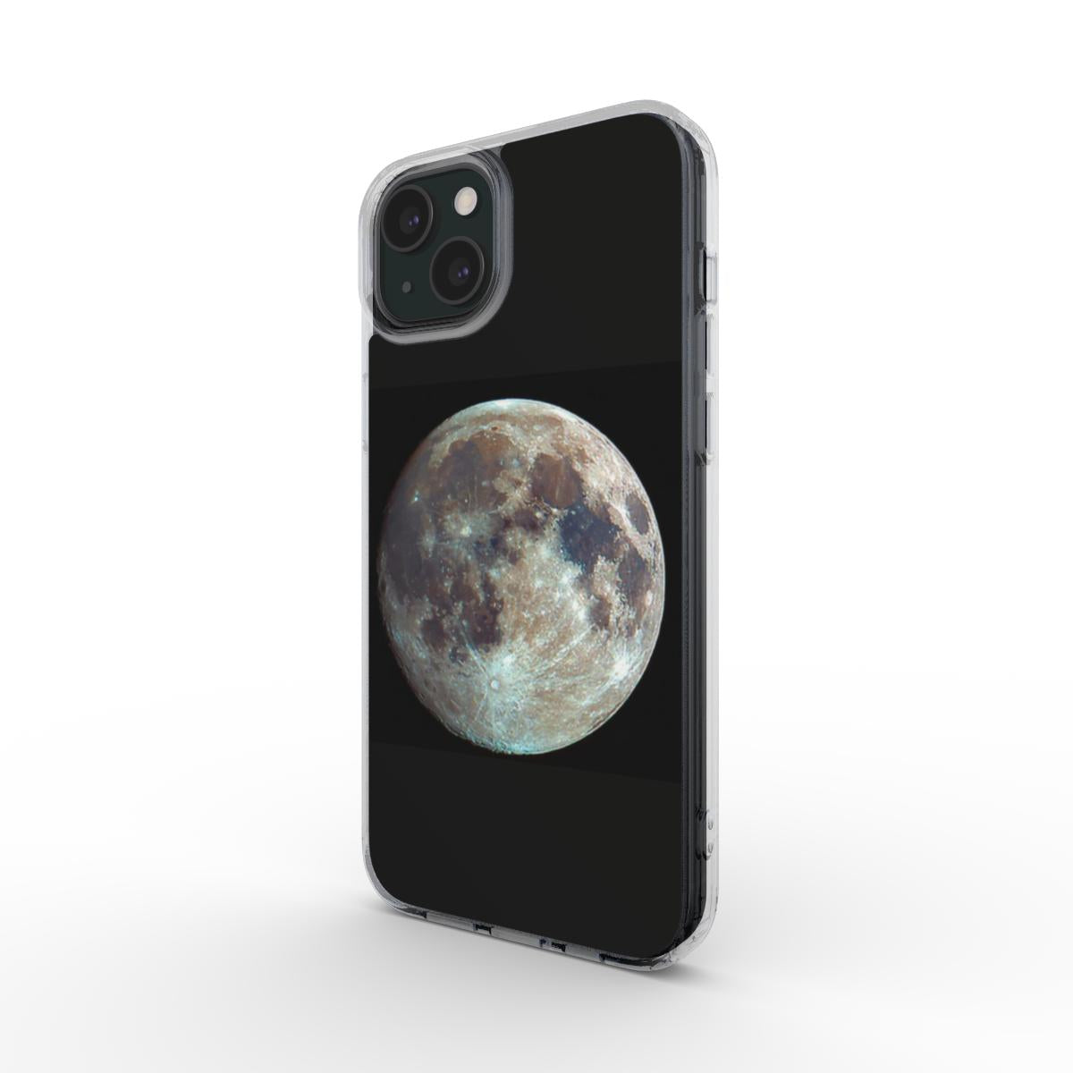Moon Clear Phone Case