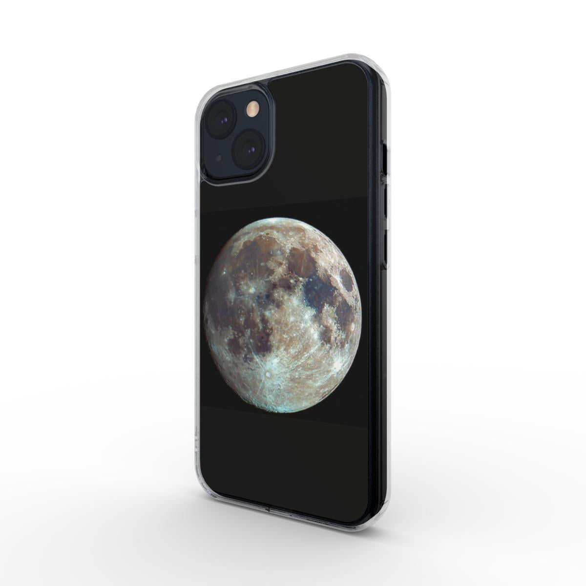 Moon Clear Phone Case