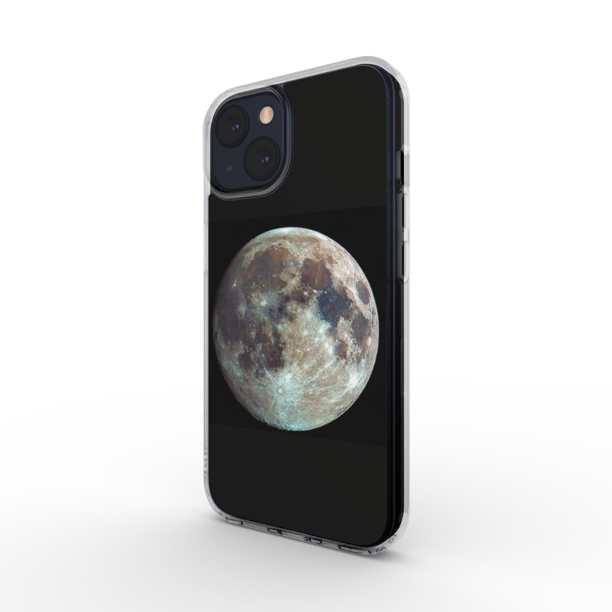 Moon Clear Phone Case
