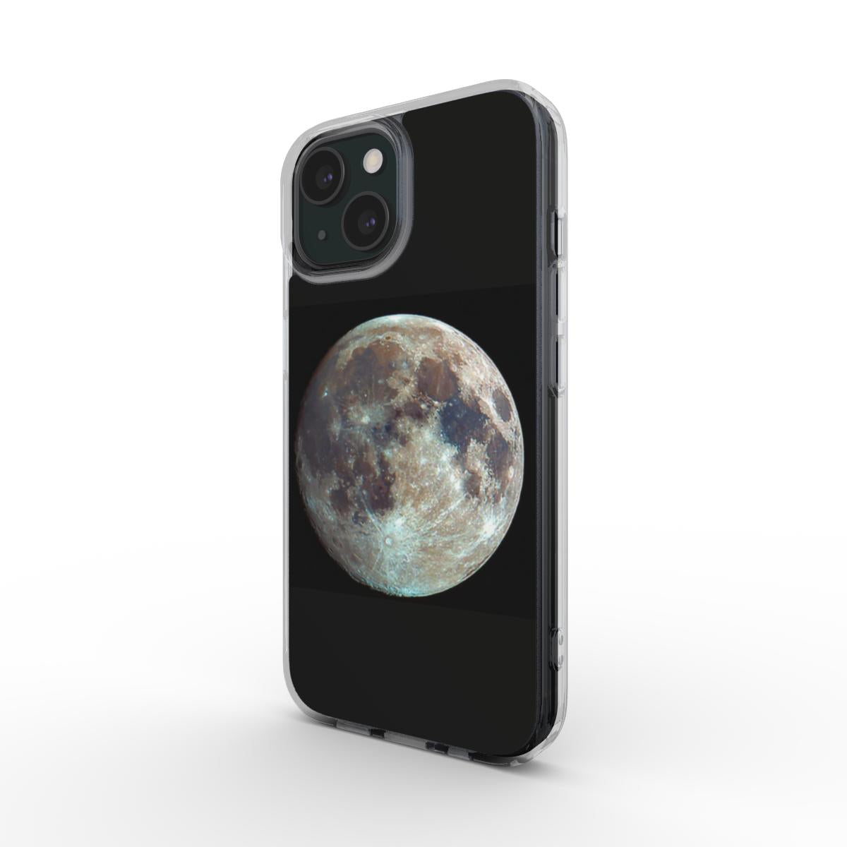 Moon Clear Phone Case