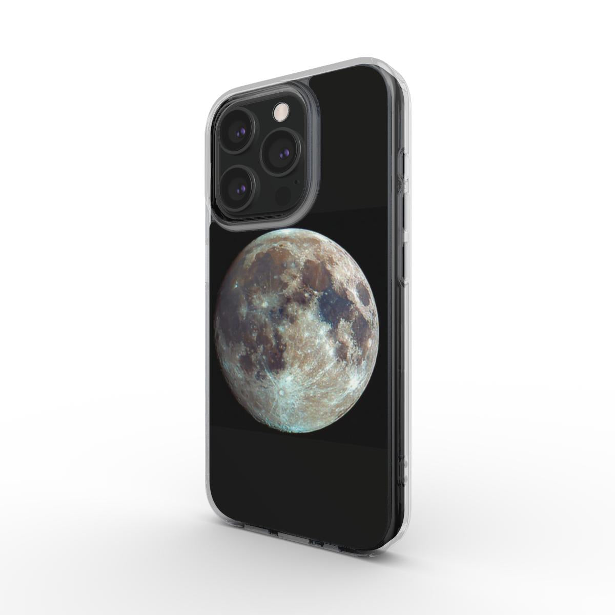 Moon Clear Phone Case