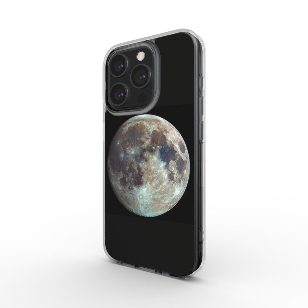 Moon Clear Phone Case