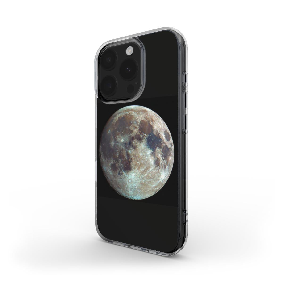 Moon Clear Phone Case