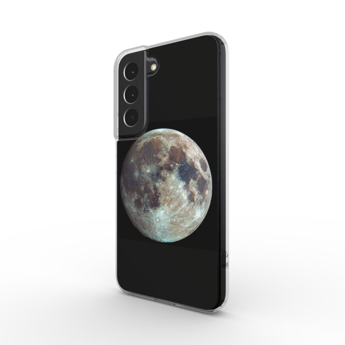 Moon Clear Phone Case
