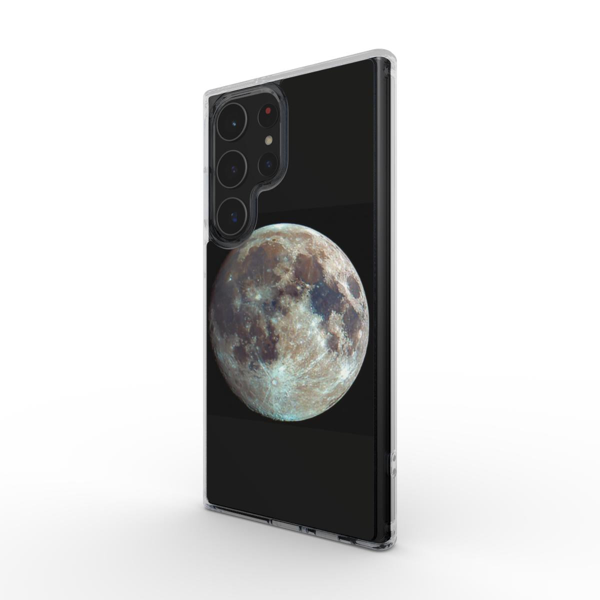 Moon Clear Phone Case
