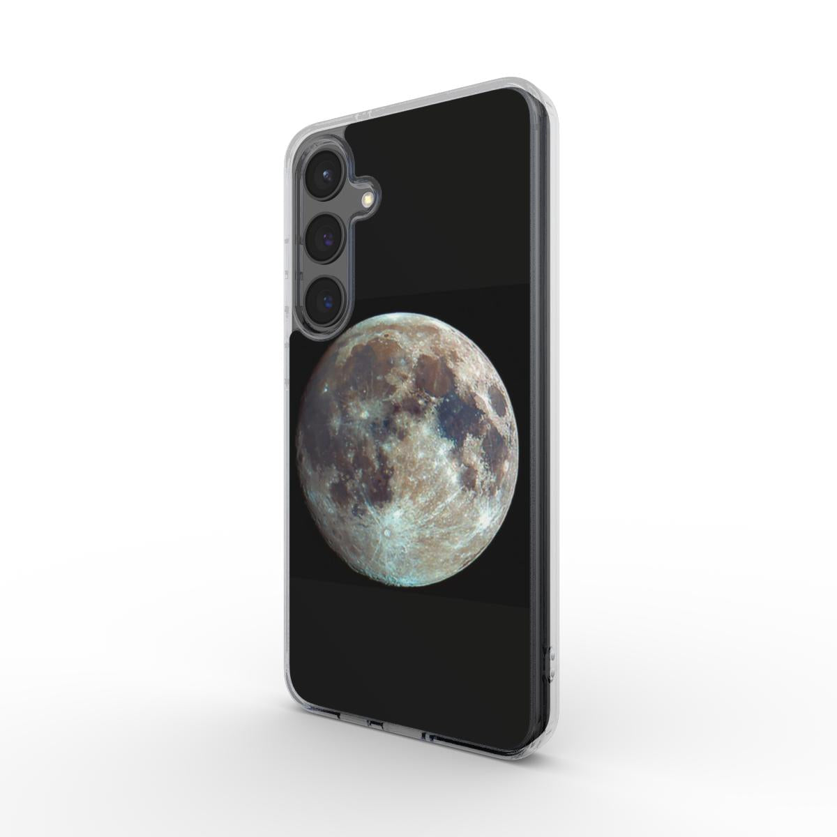 Moon Clear Phone Case