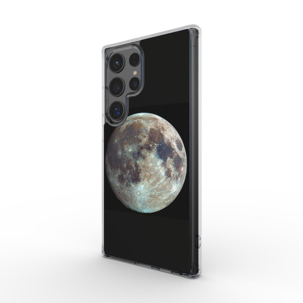Moon Clear Phone Case