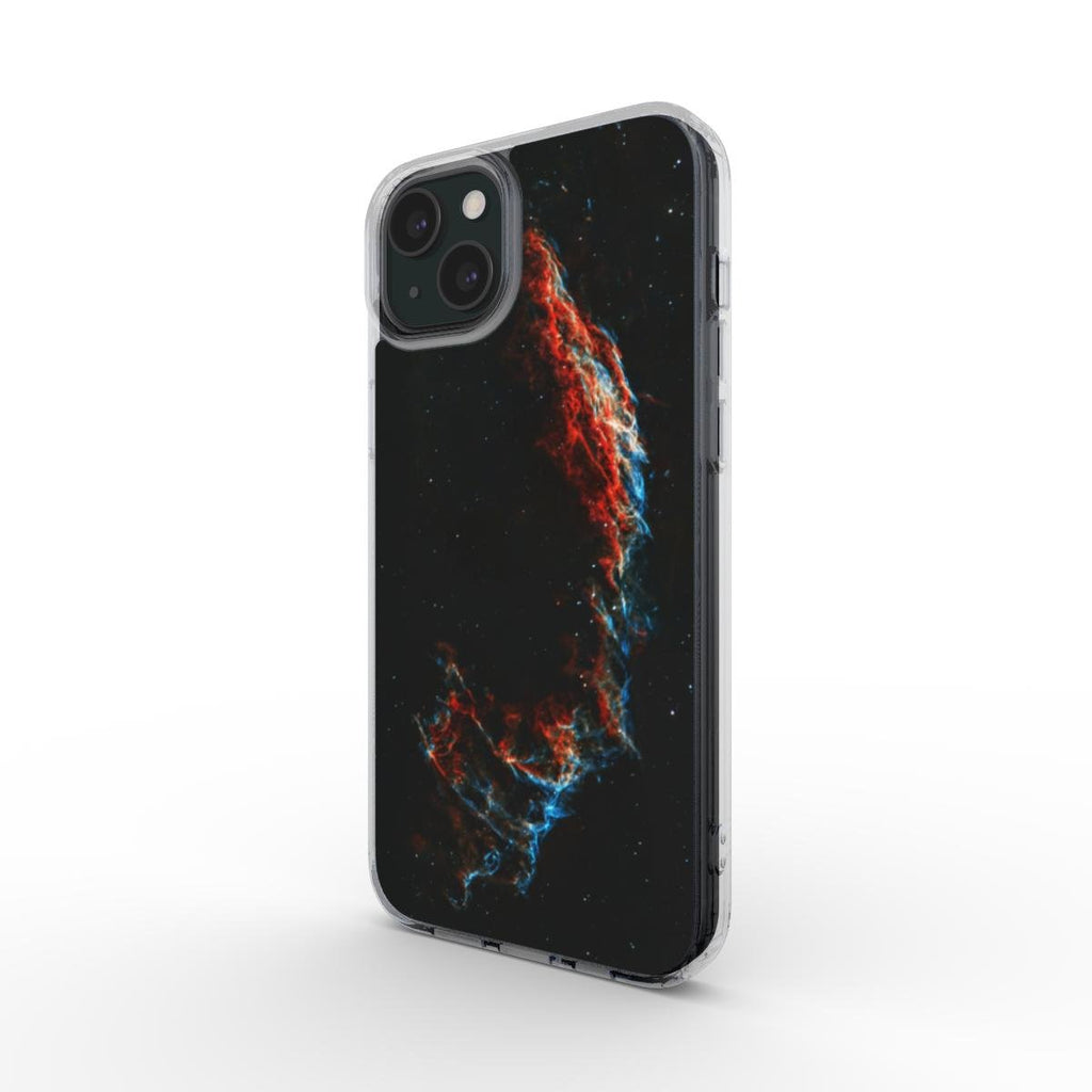 Veil Nebula Clear Phone Case - AstroImagery Shop