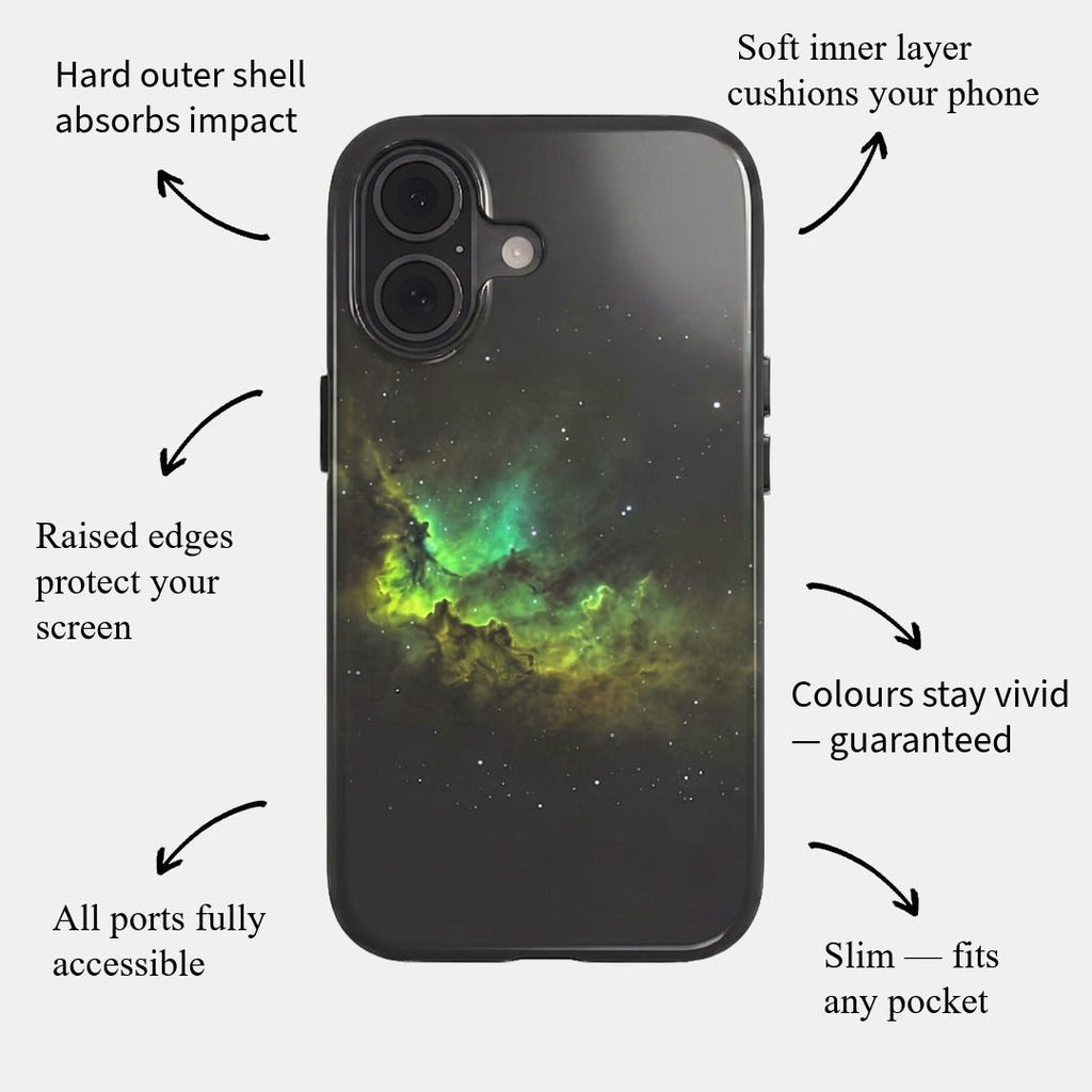 Wizard Nebula Tough Phone Case - AstroImagery Shop