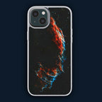 Veil Nebula Clear Phone Case - AstroImagery Shop