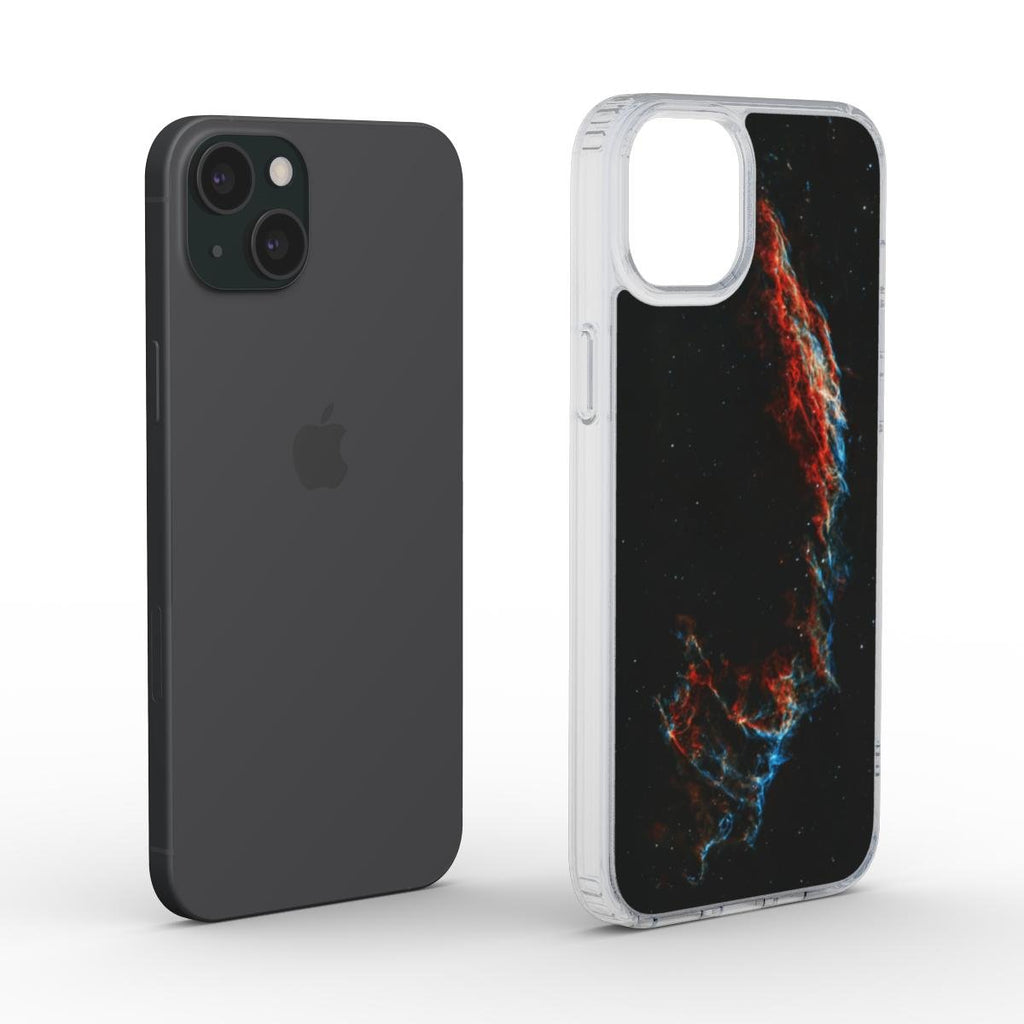 Veil Nebula Clear Phone Case - AstroImagery Shop